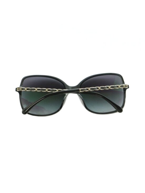 Chanel CC Logo Sunglasses Self Frame Gradient Lens 57 Black OH Eyewear main image 5